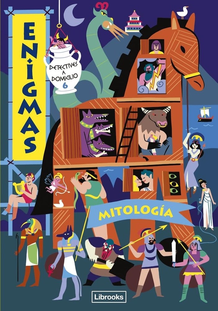 ENIGMAS, DETECTIVES A DOMICILIO 6 MITOLOGIA (Nuevo)