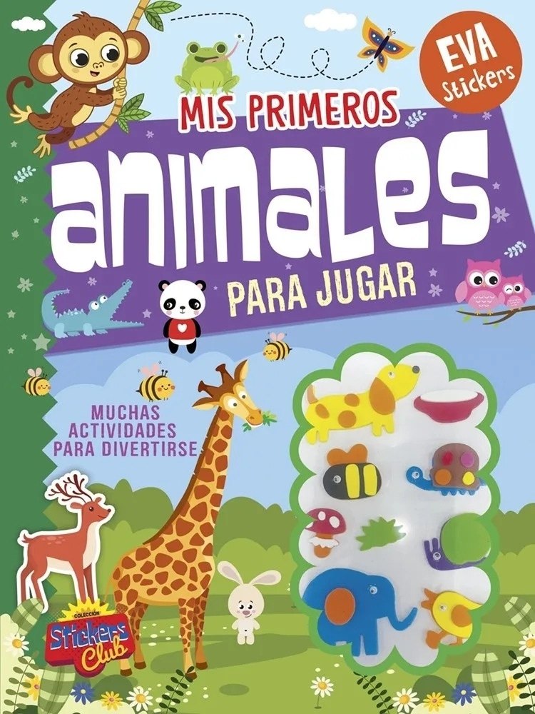 STICKER EVA: MIS PRIMEROS ANIMALES