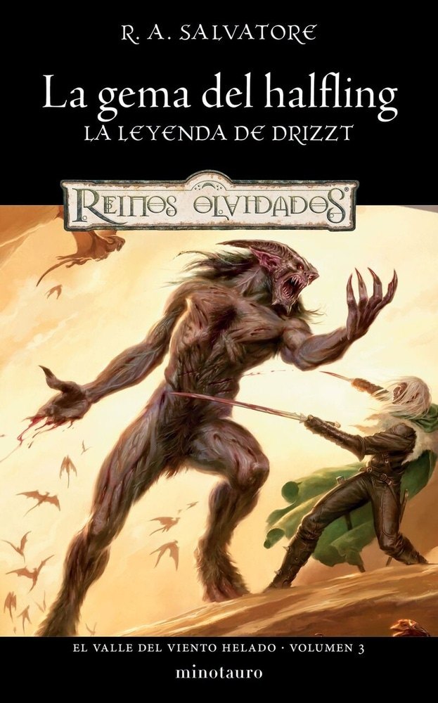 EL VALLE DEL VIENTO HELADO 3 - REINOS OLVIDADOS - LA GEMA DEL HALFLING - LA LEYENDA DE DRIZZT