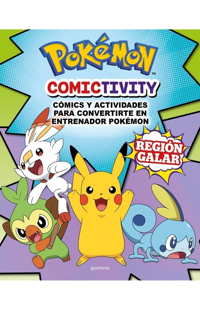 POKEMON COMICTIVITY LIBRO DE ACTIVIDADES