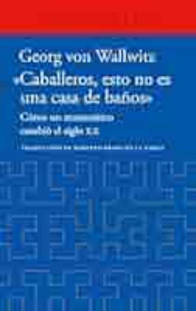 CABALLEROS, ESTO NO ES UNA CASA DE BAÑOS