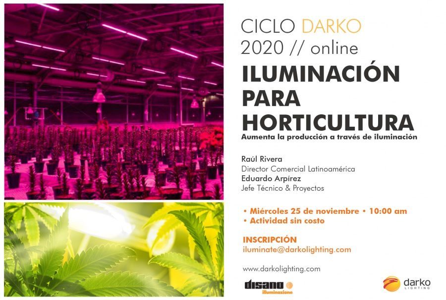 Iluminación para horticultura / Formación online