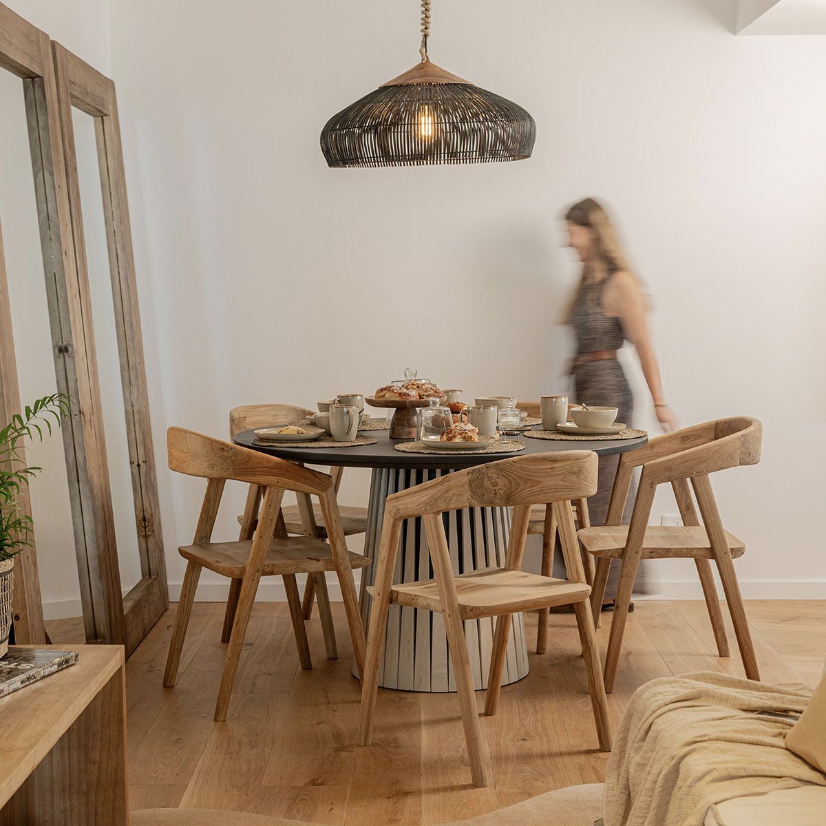 Mesa de comedor Benjamin d130xh76