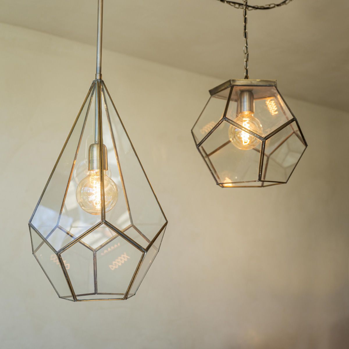 Lámpara de techo Hexagon 38cm