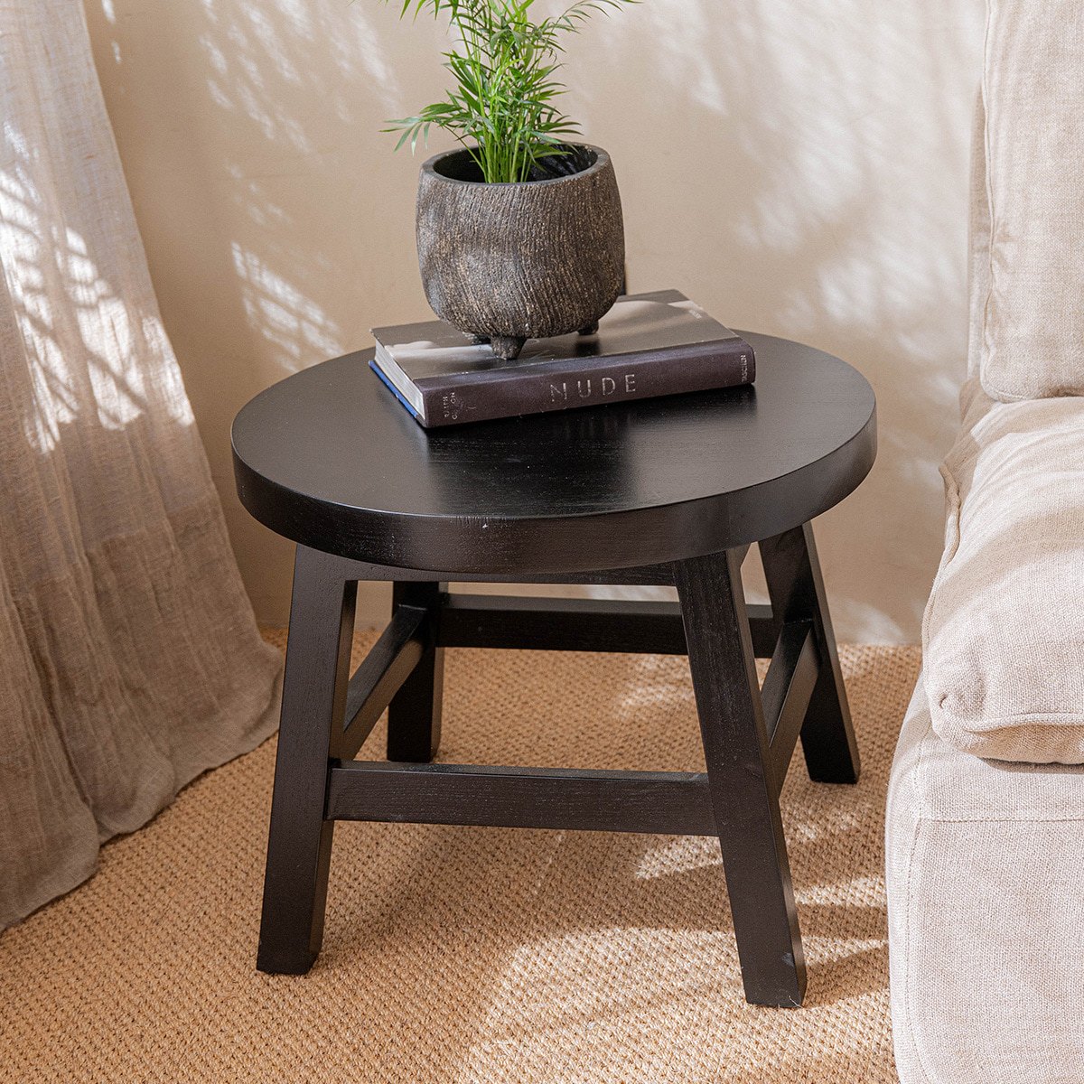 Mesa Lateral Cecile Black