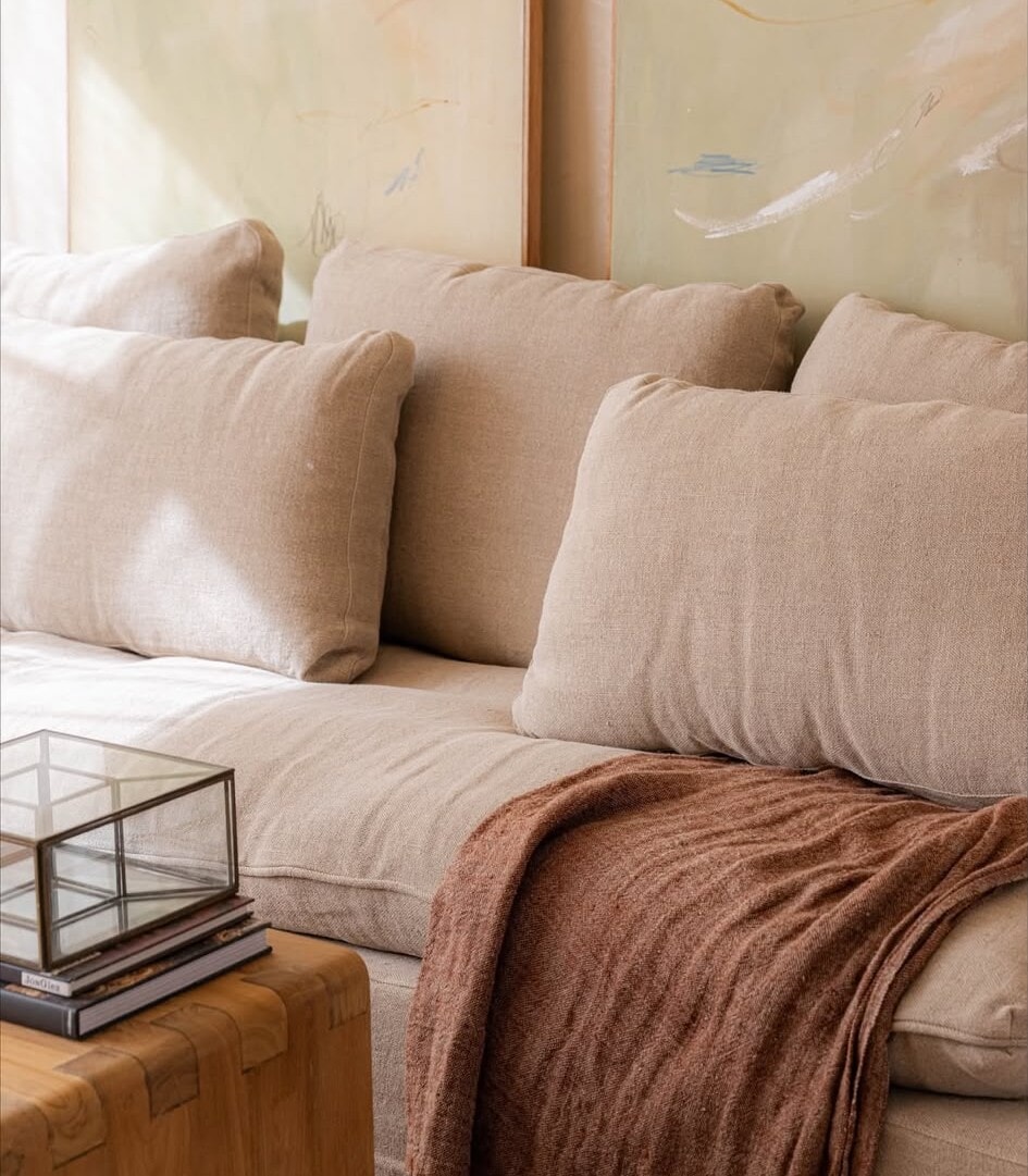 Sillón Thomas lino Sand