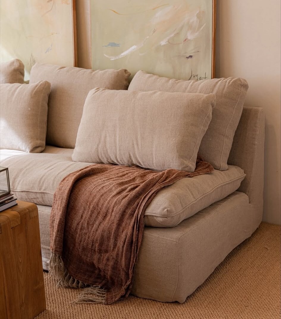 Sillón Thomas lino Sand