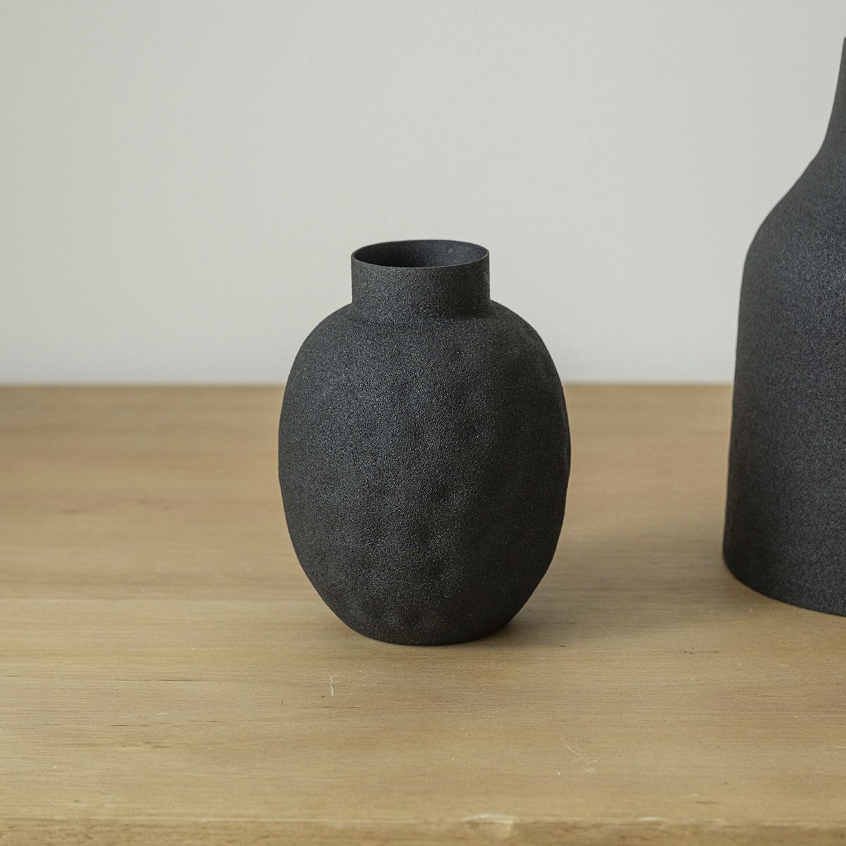 Jarrón Black Oval