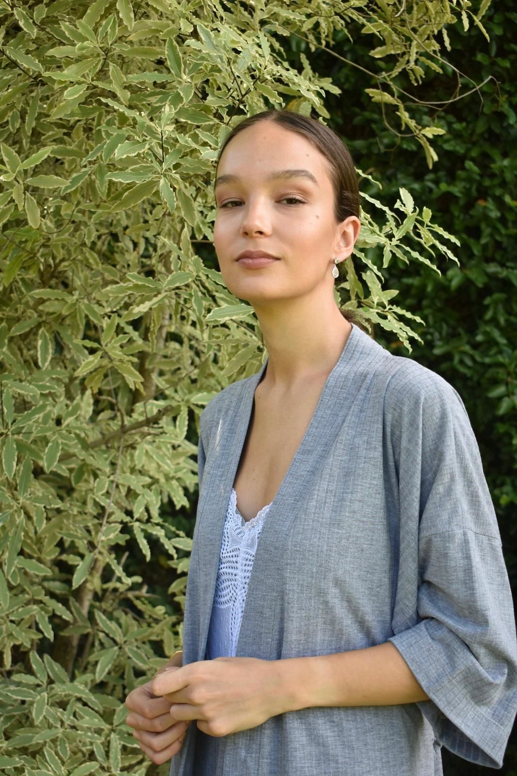 Bata Kimono Algodón