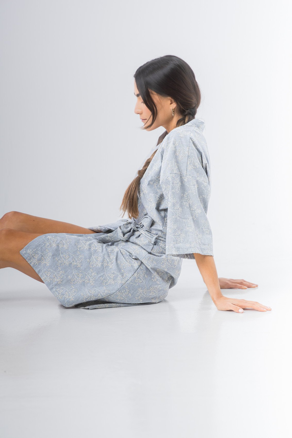 Bata kimono broderie