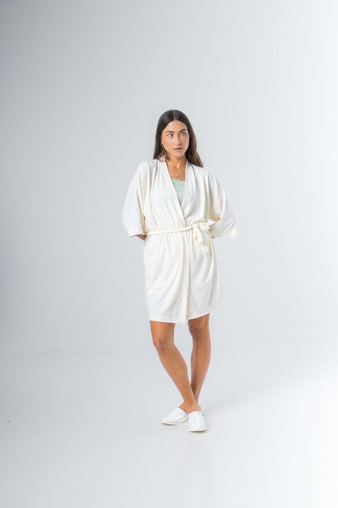 Bata Kimono Algodón