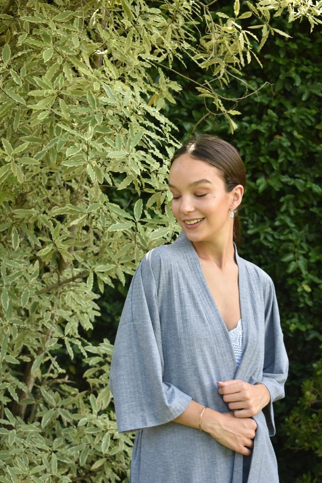 Bata Kimono Algodón