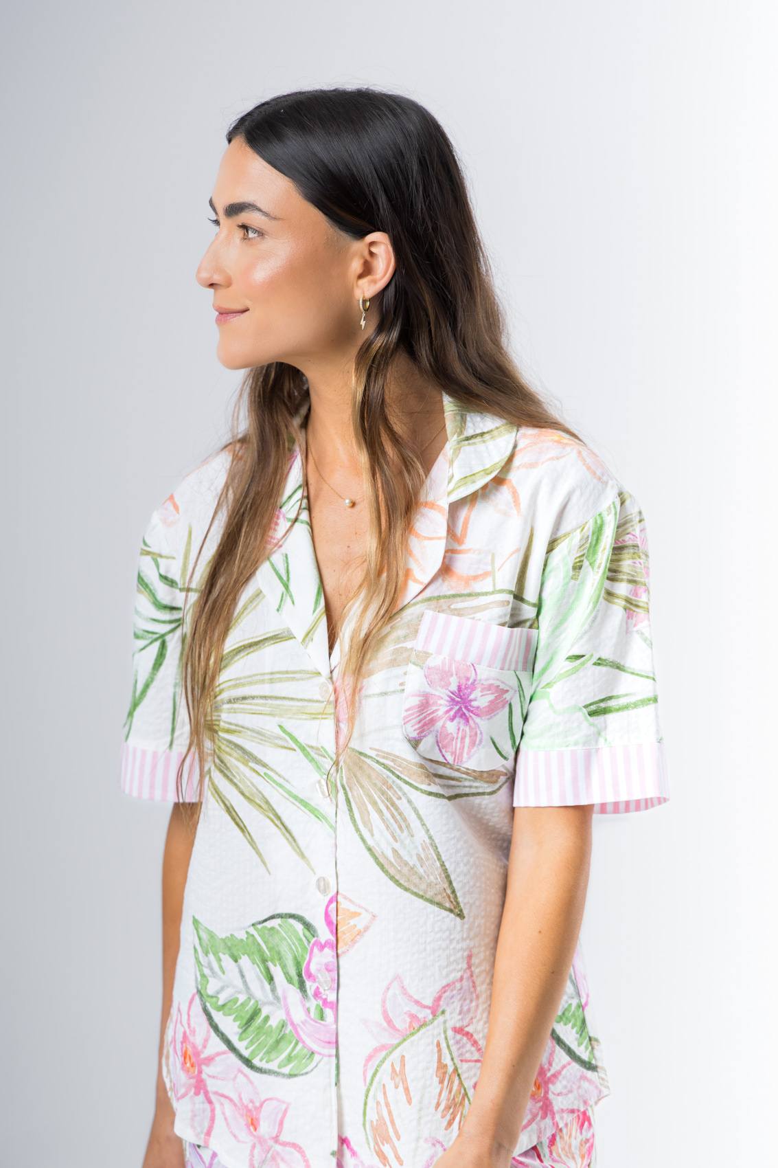 Pijama Reina algodón estampado