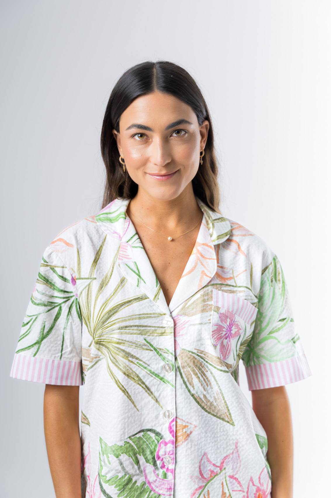 Pijama Reina algodón estampado