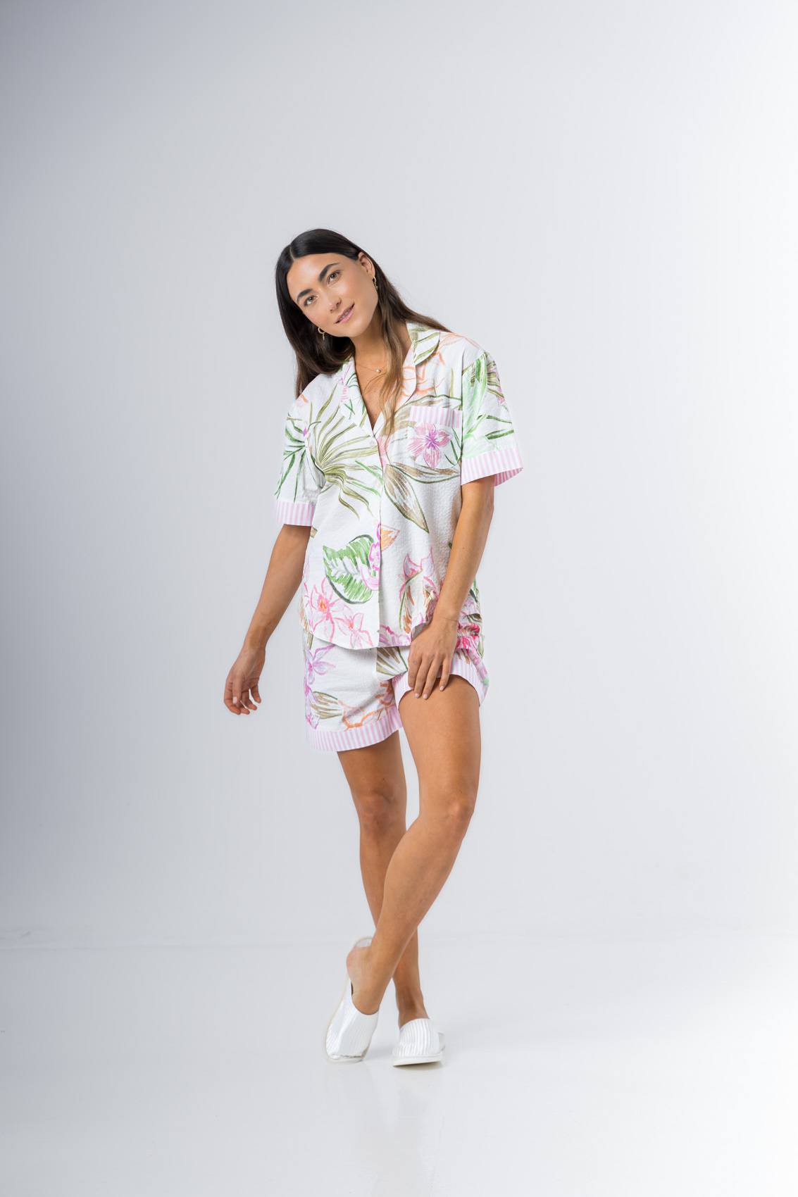 Pijama Reina algodón estampado