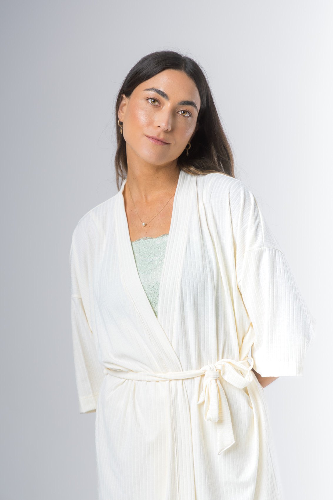 Bata Kimono Algodón