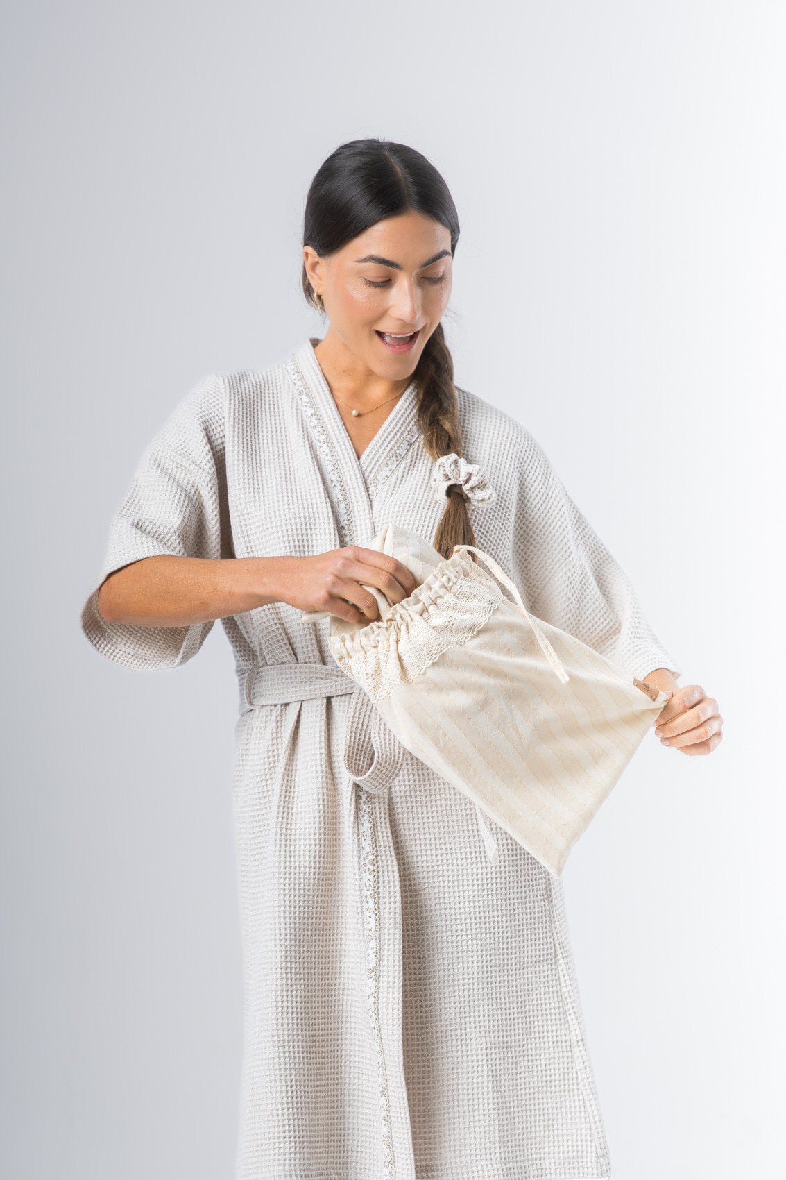 Bata Kimono waffle
