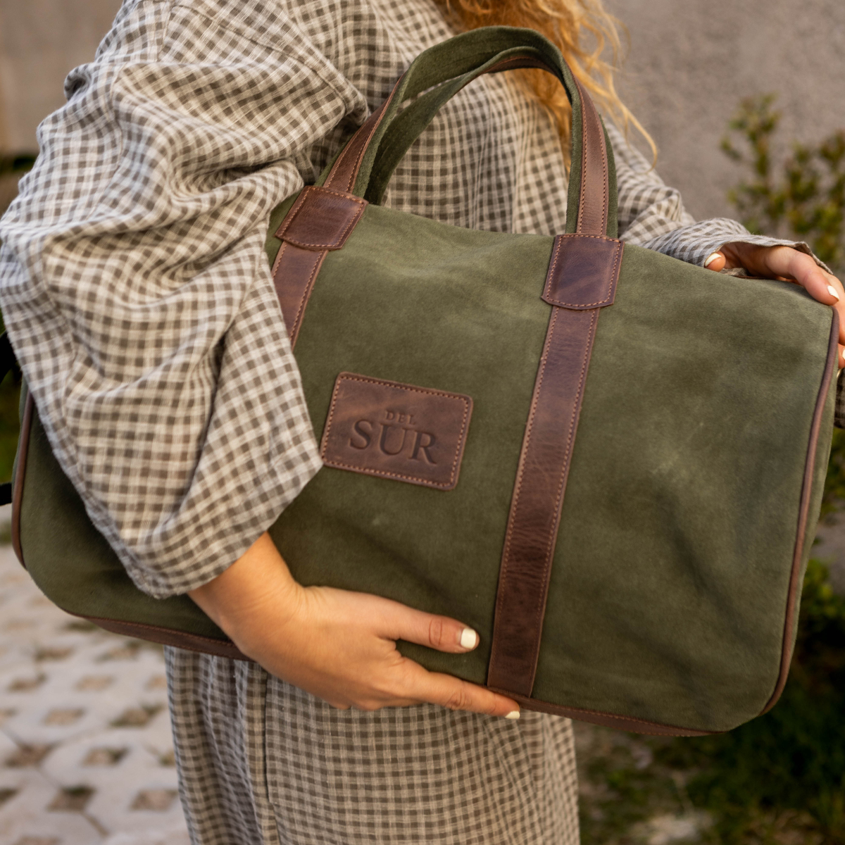 Bolso gamuza