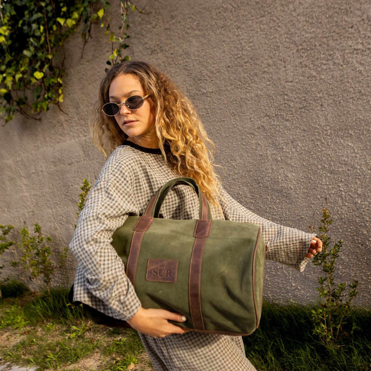 Bolso gamuza