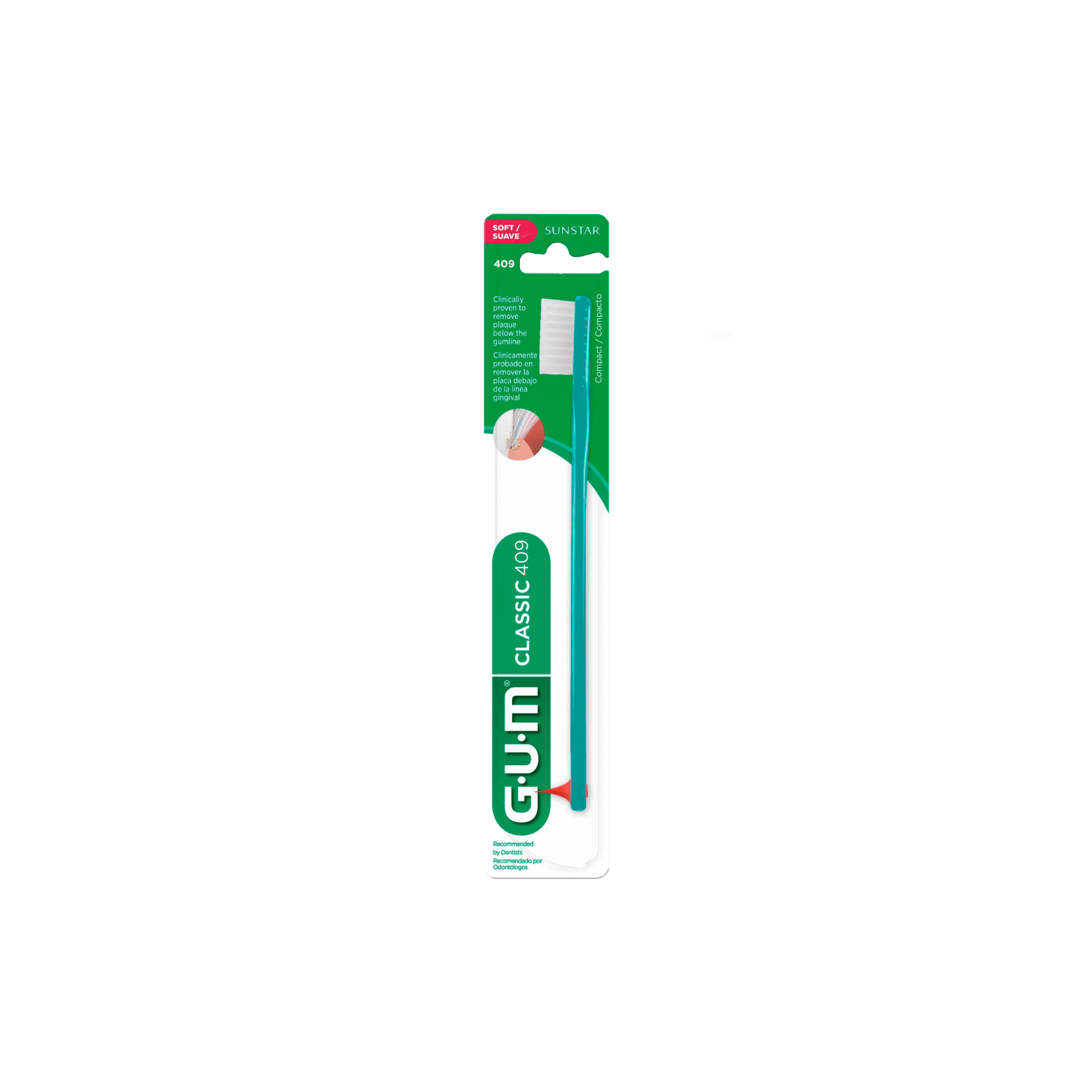 Cepillo Classic Suave Compacto 409