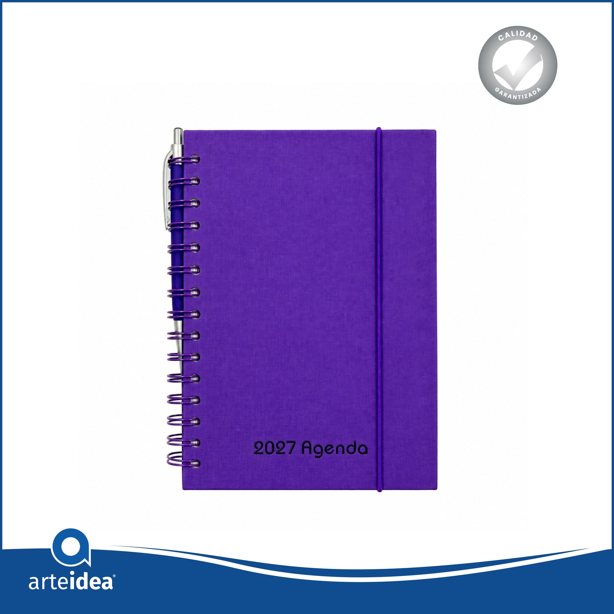  Agenda 2027 Espiral Violeta A5 AG2601