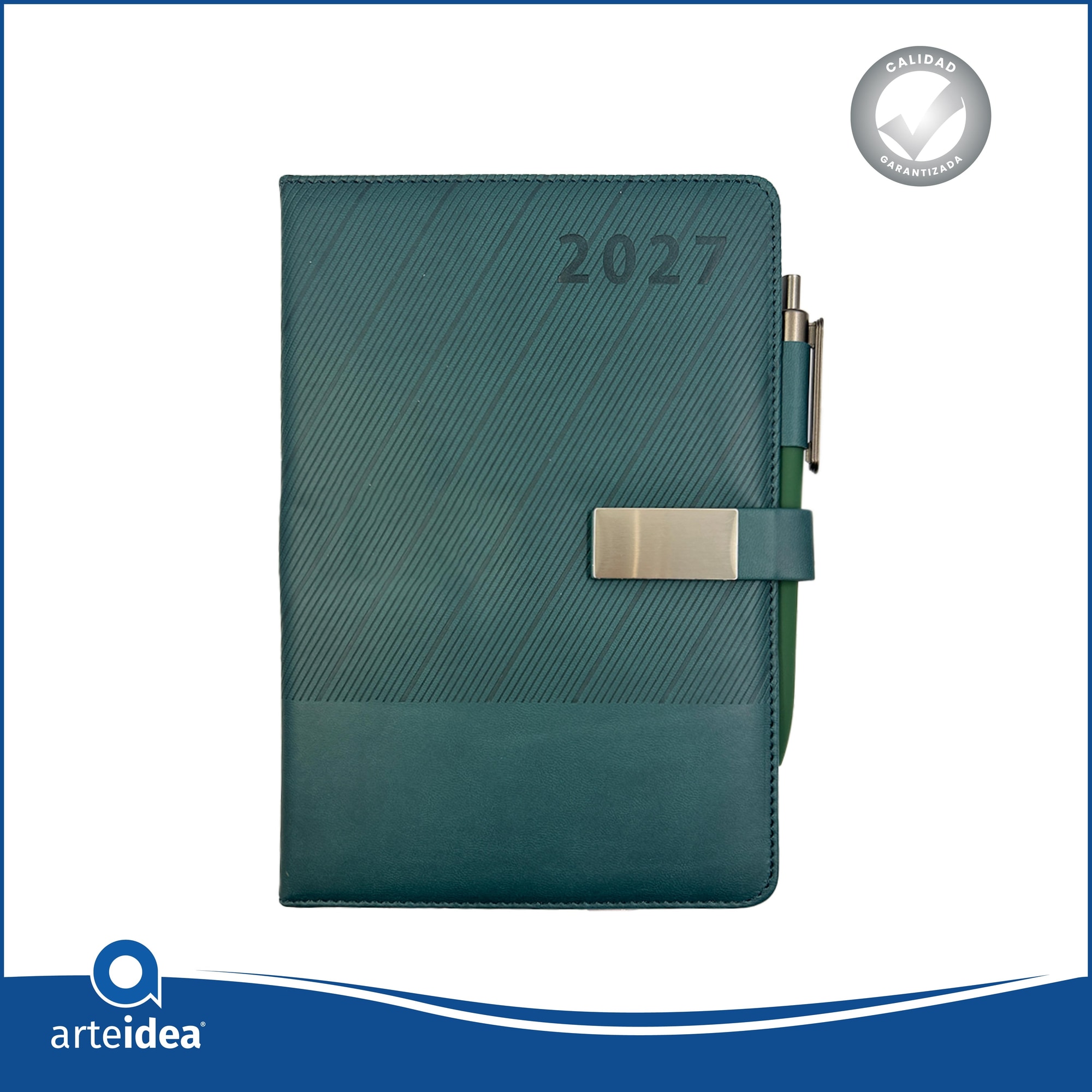  Agenda 2027 Con hebilla - Azul A5 AG2605
