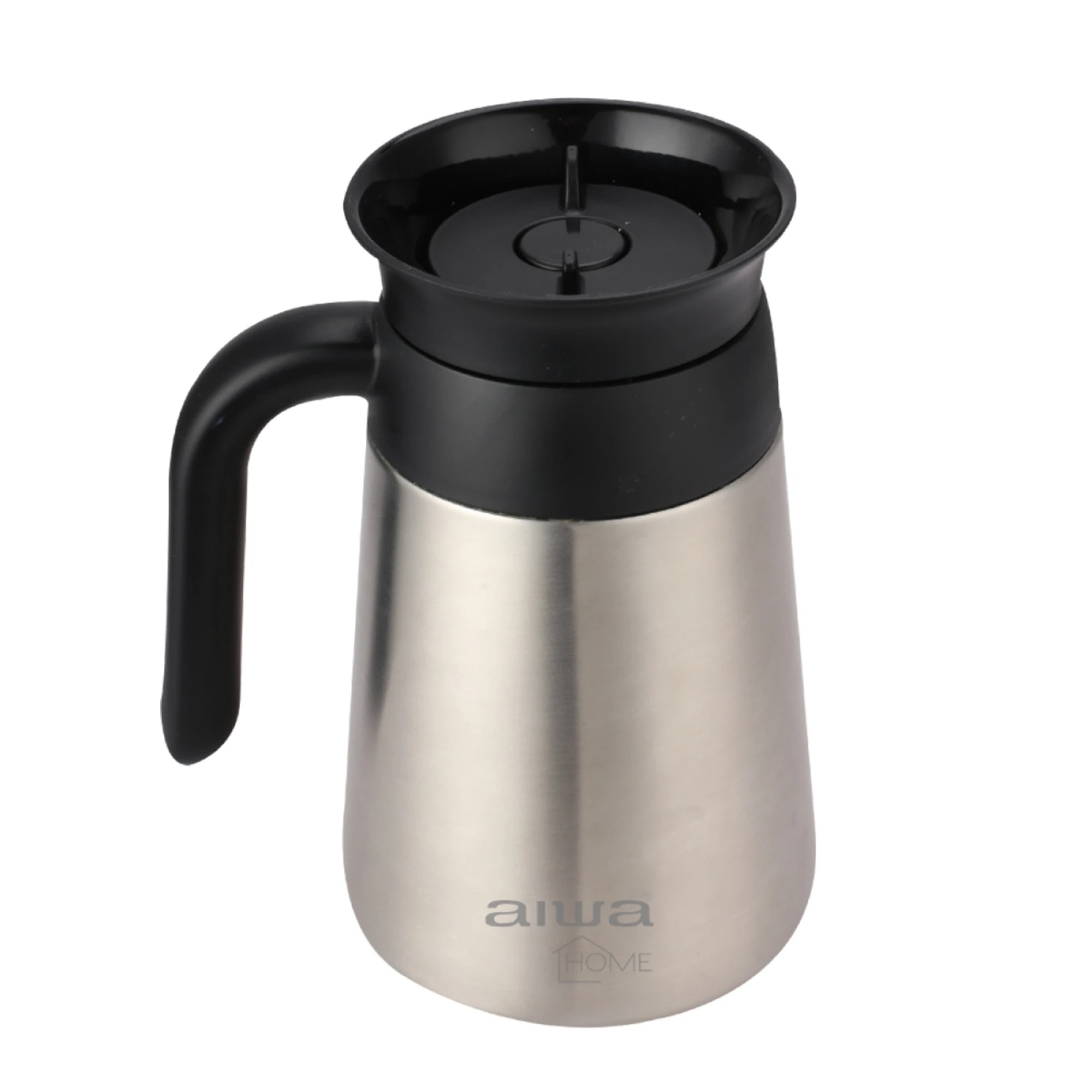 Cafetera Aiwa 700W capacidad 690ML Acero Inox AW-CD1162