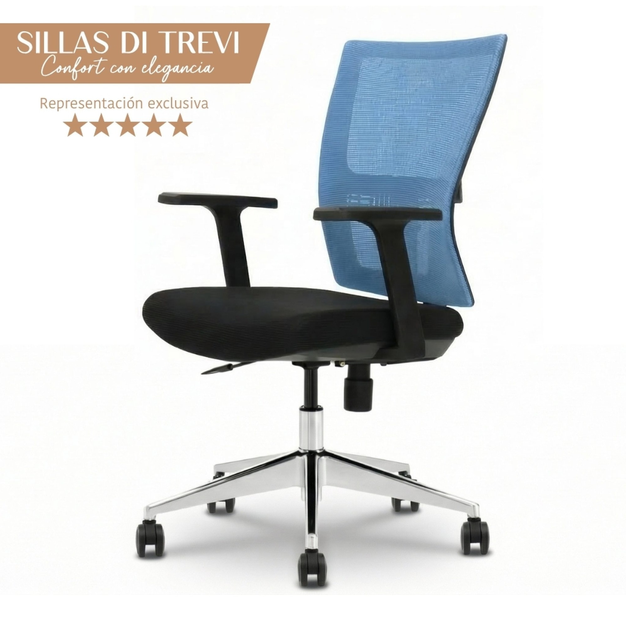 Silla di Trevi Mesh Azul