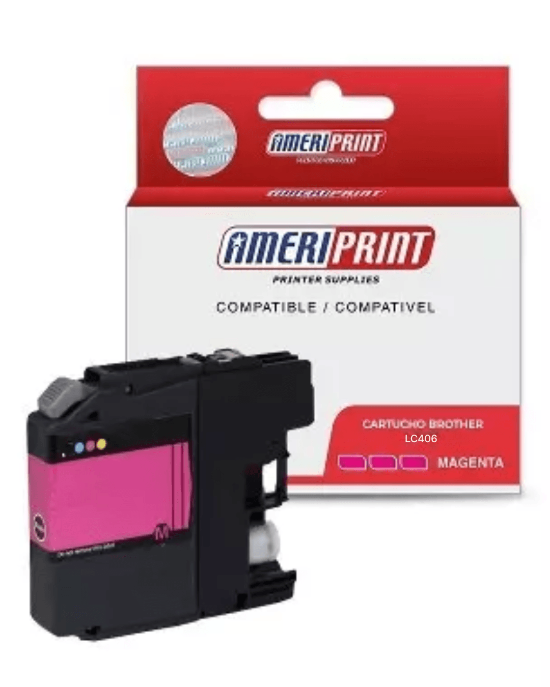 Cartucho Brother LC406 Magenta Ameriprint