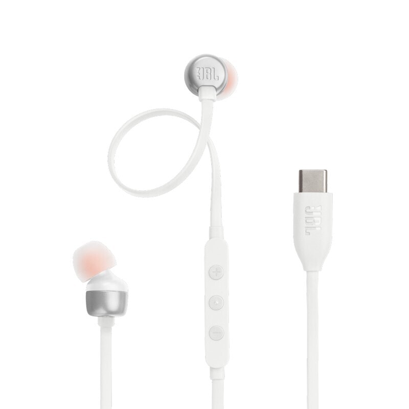 Auricular JBL T310C - White - Conexión USB-C JBLT310CWHTAM
