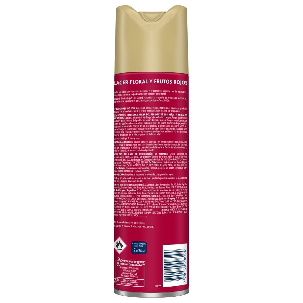 Aromatizante de Ambiente Frutos Rojos Glade