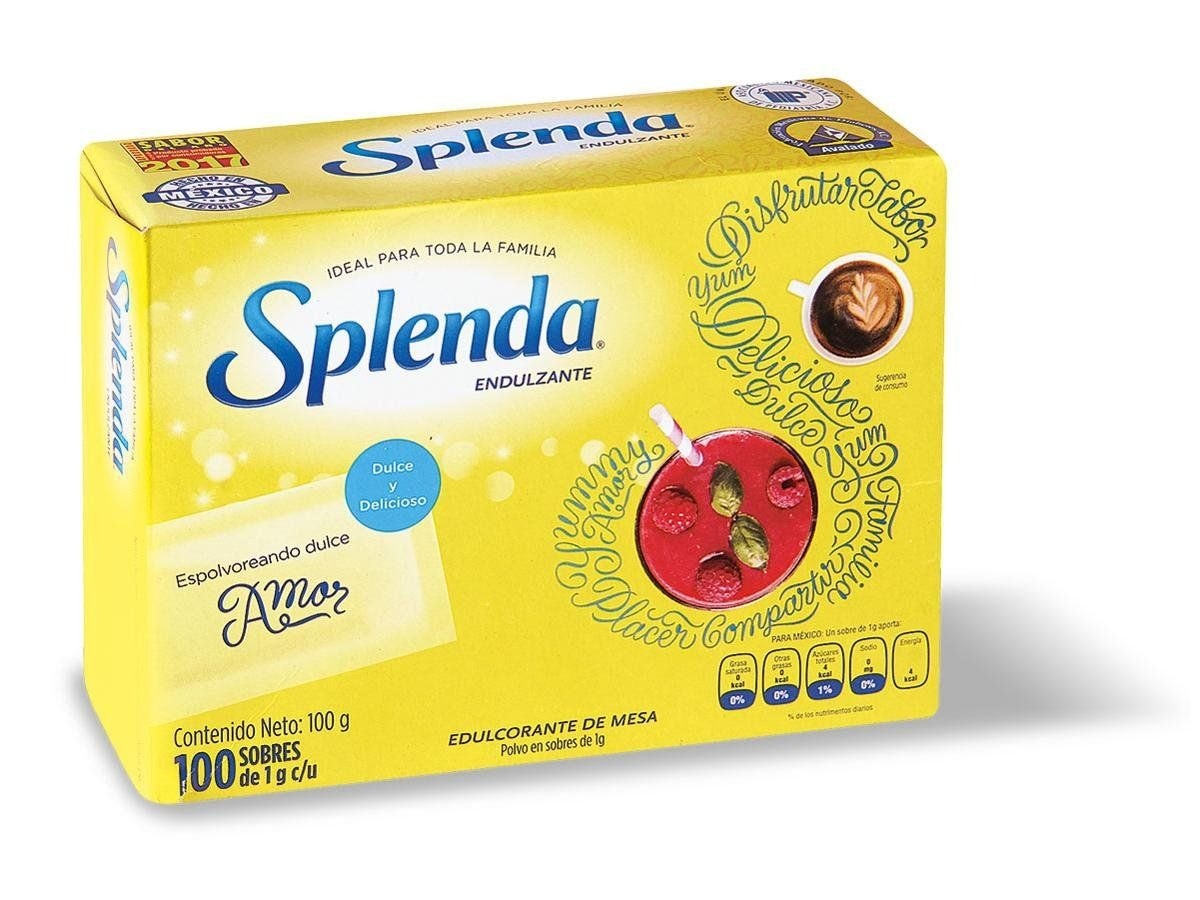 Edulcorante Splenda X100 Sobres 1gr  