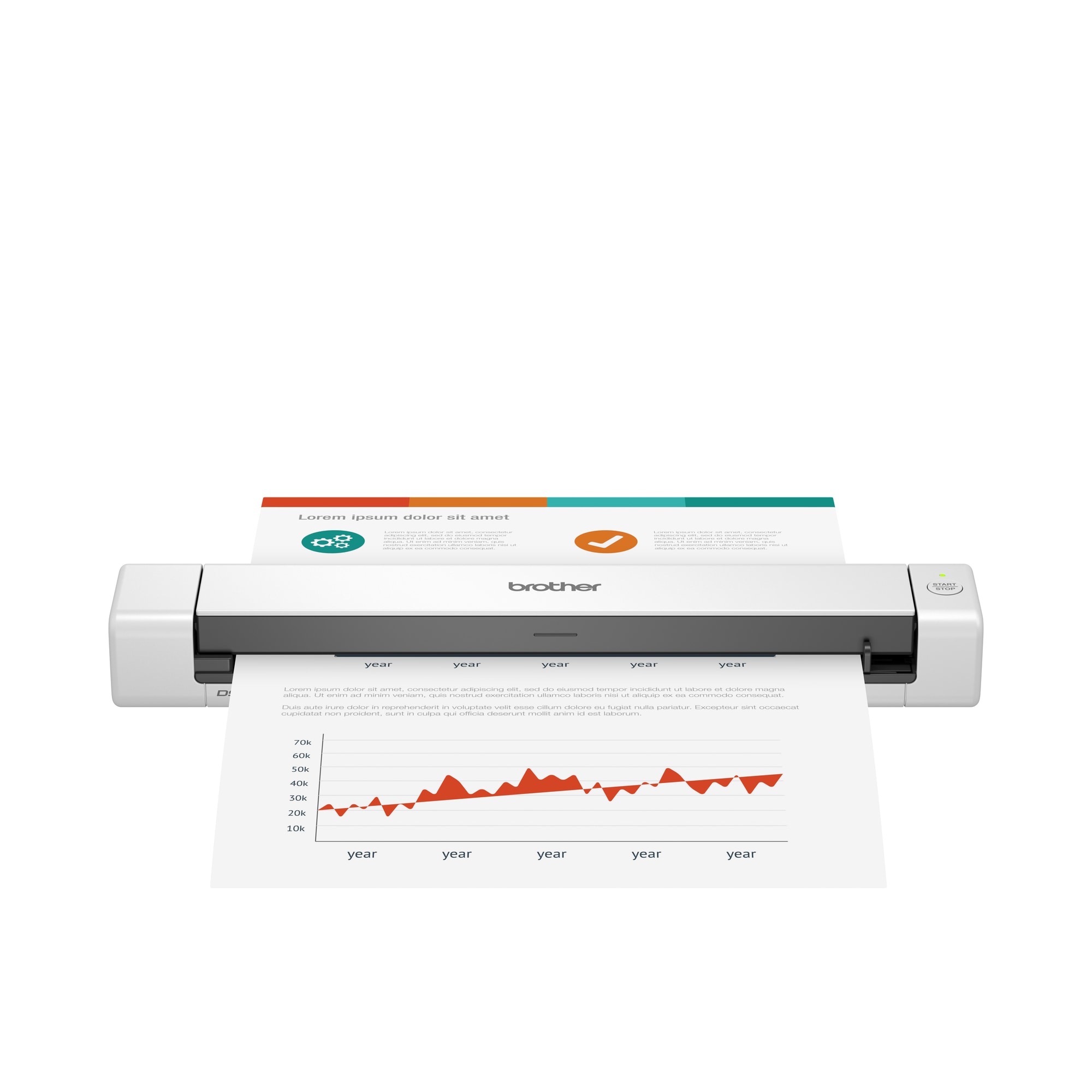 Escaner portátil Brother DS-640
