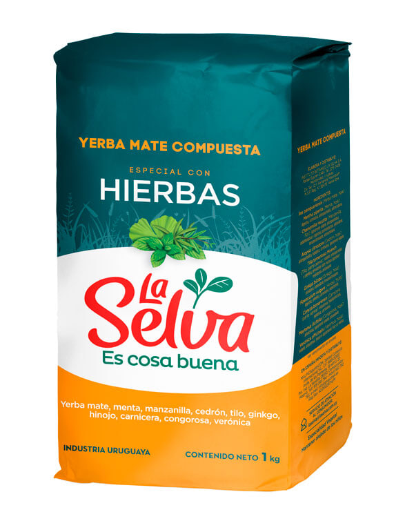 Yerba La Selva Especial con Hierbas 1KG