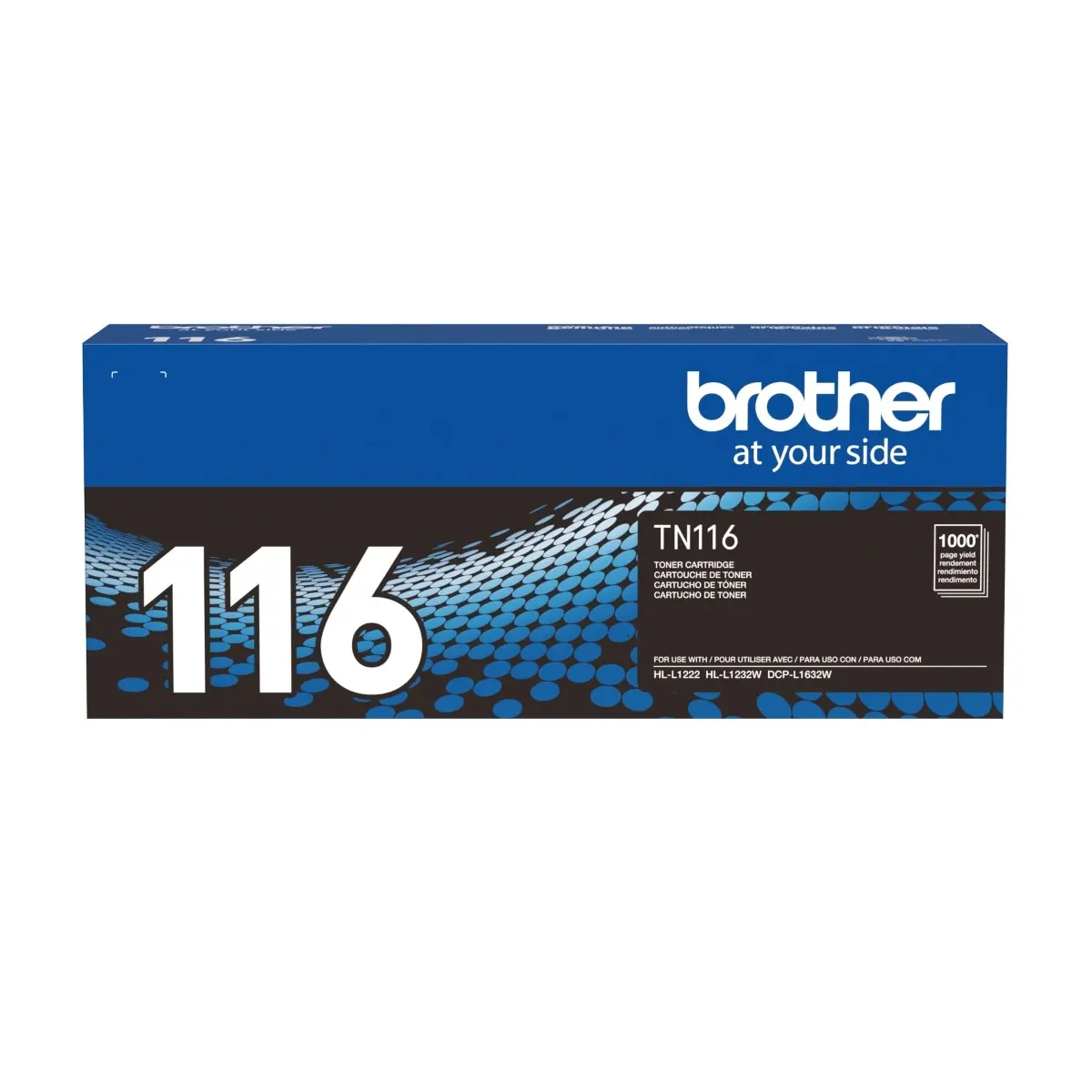 Toner Brother Negro 1K HLL1222 HLL1232W DCPL1652W