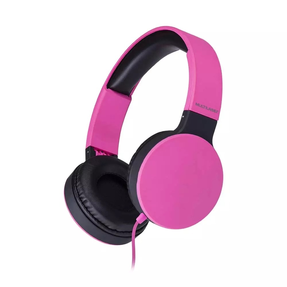 Auricular Plegable NEW FUN MULTILASER ROSA  PH271