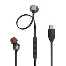 Auricular JBL T310C - Black- Conexión USB-C JBLT310CBLKAM