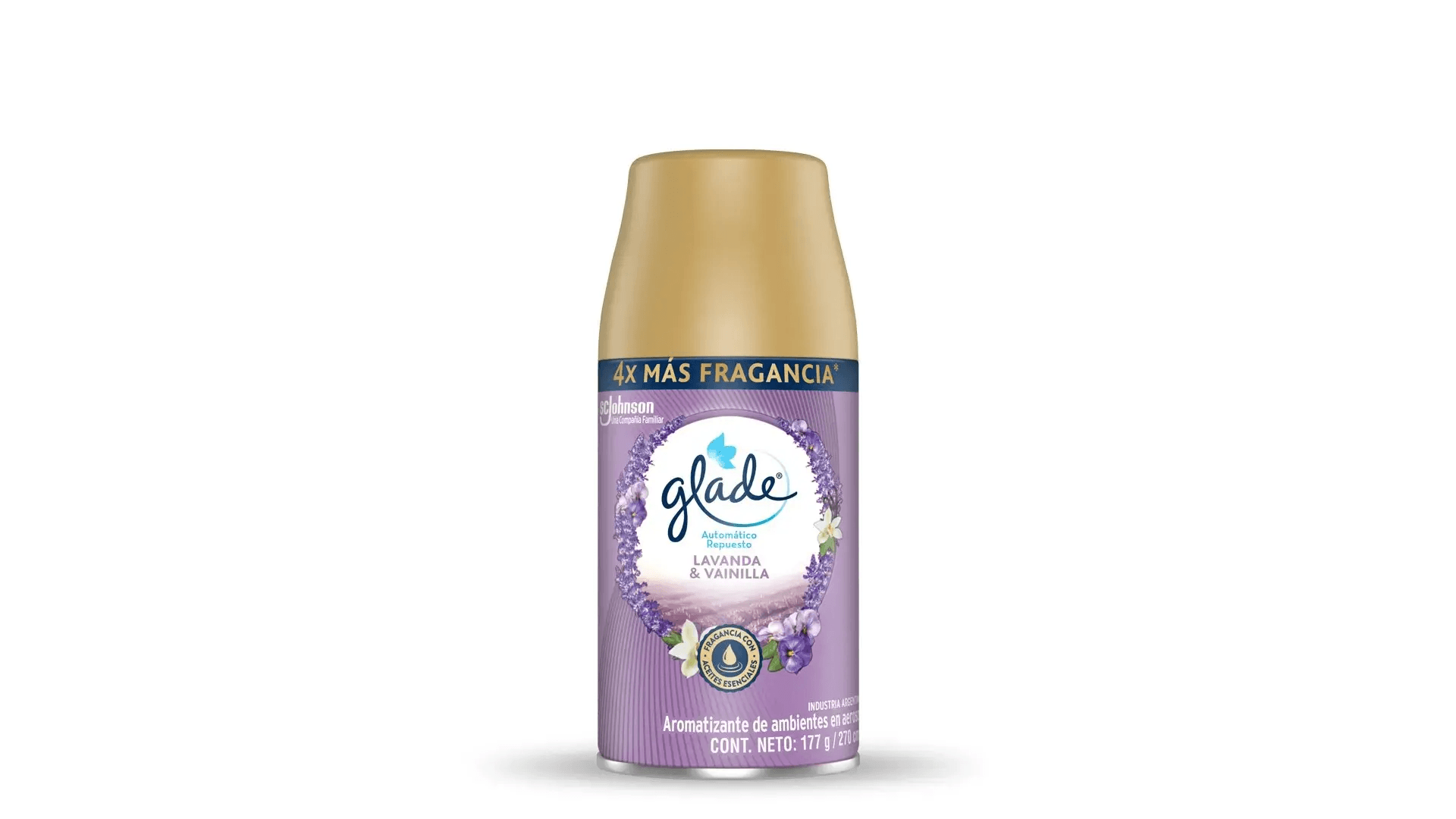 Aromatizante Glade Automático Repuesto Lavanda/vainilla 