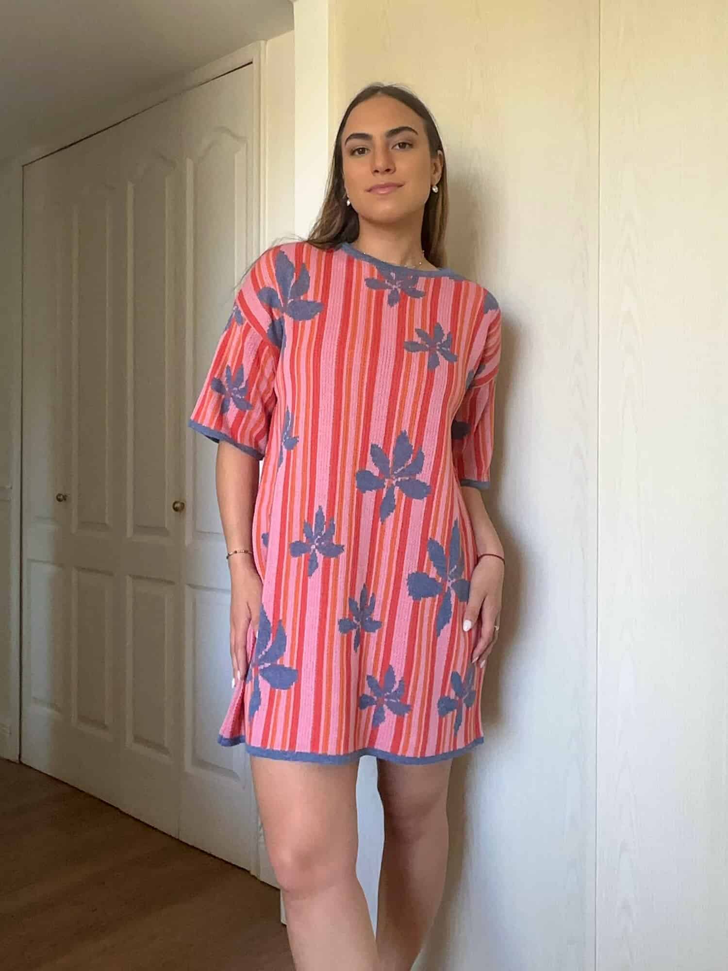 VESTIDO KENYA rosado talle único