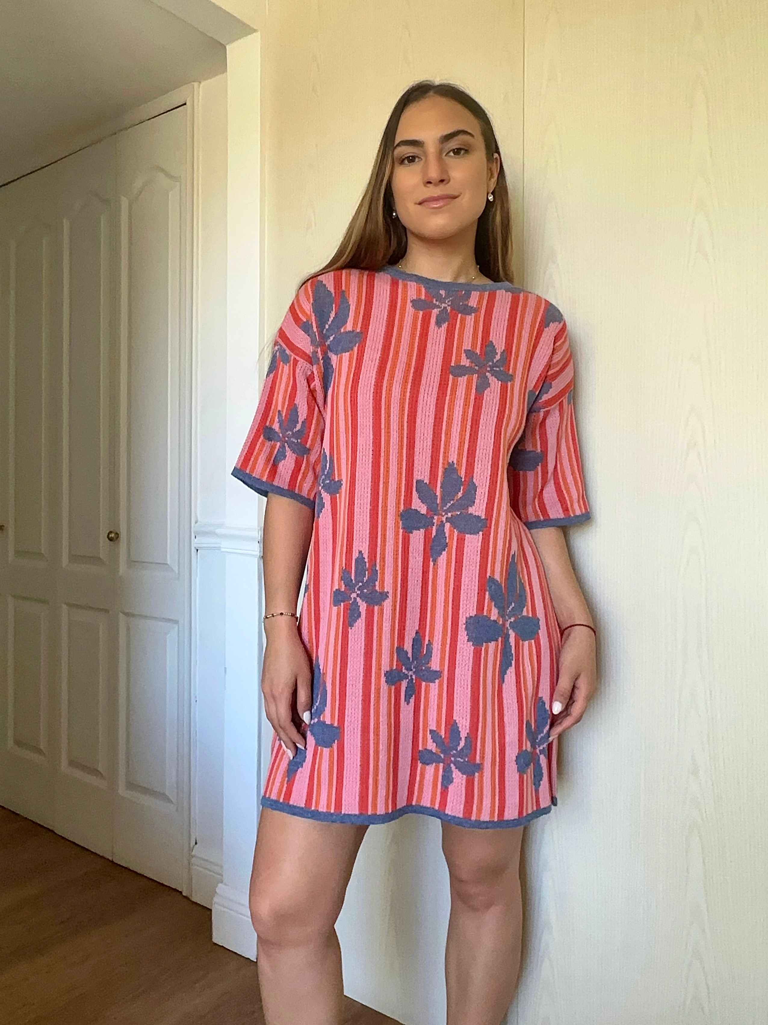 VESTIDO KENYA rosado talle único