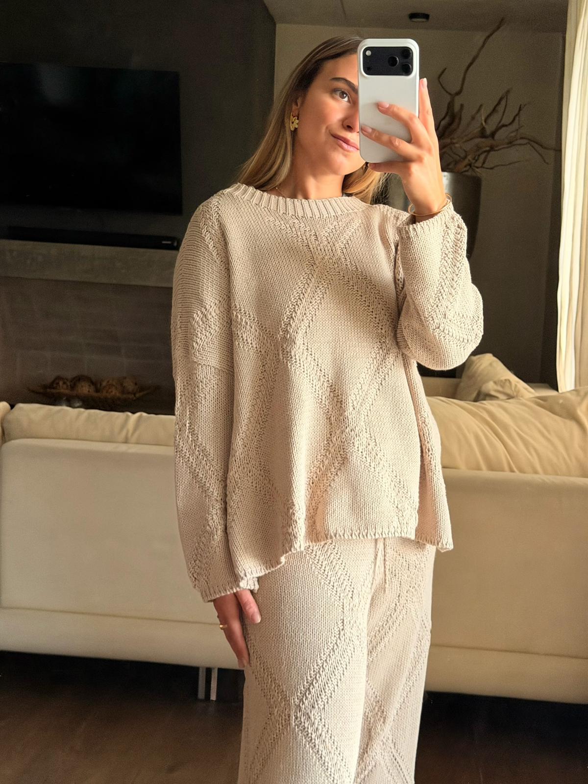 SWEATER ROMBOS