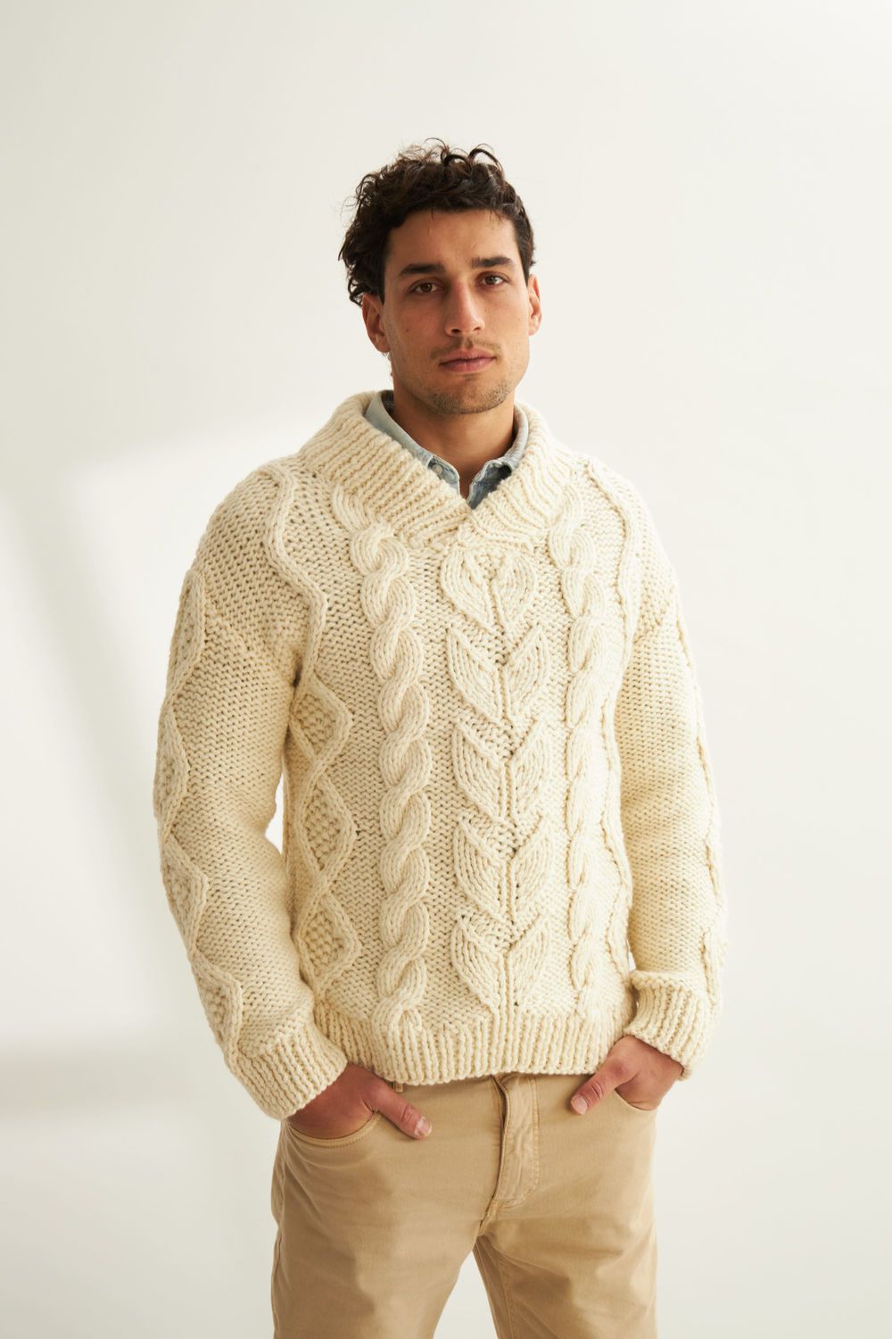 Pullover Korino Cuello Cruzado