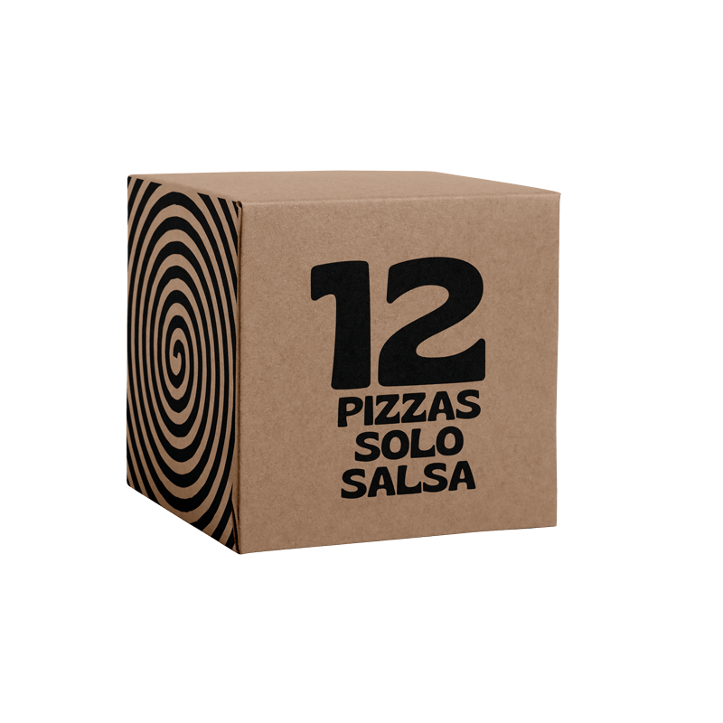 Pizza solo salsa (caja 12 unidades)