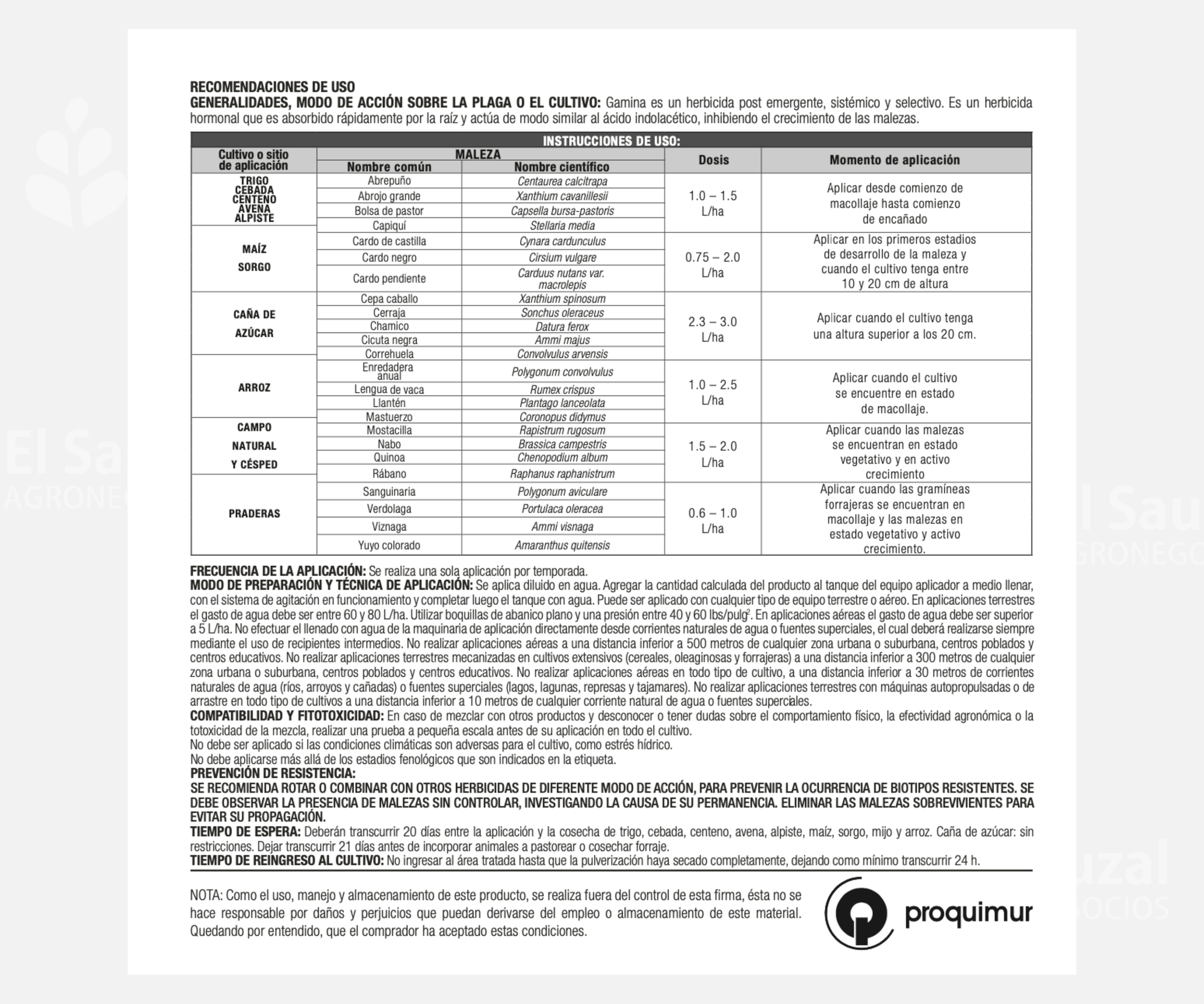 GAMINA (20LT)