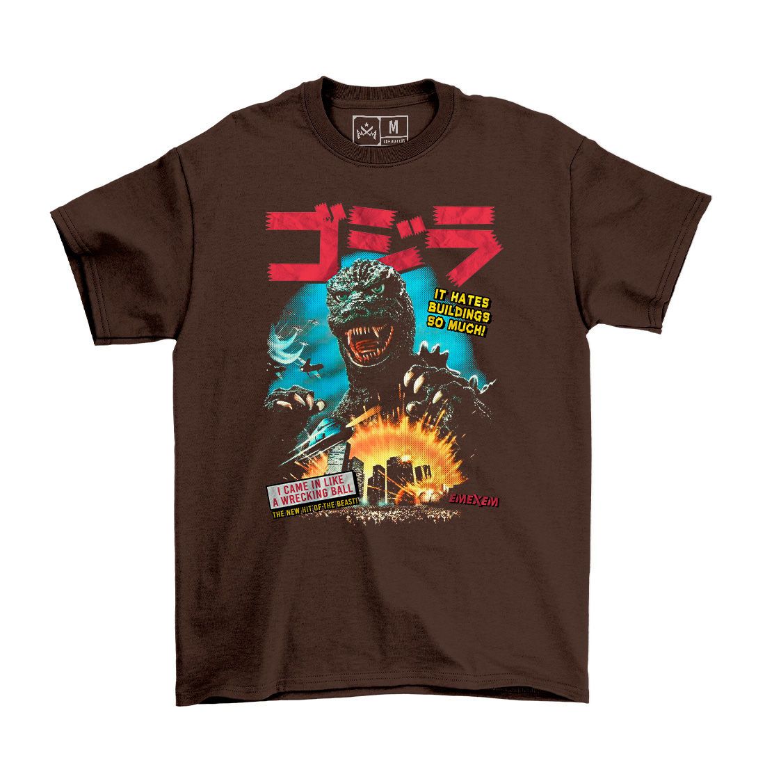 Remera Godzilla