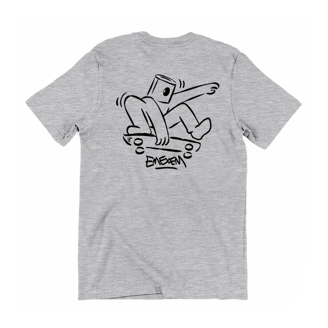 EMEXEMITO SKATE MINIMALIST - FRENTE Y ESPALDA