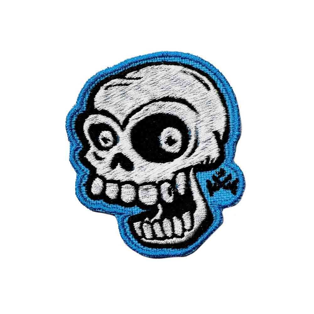 Parche Calavera Cyan