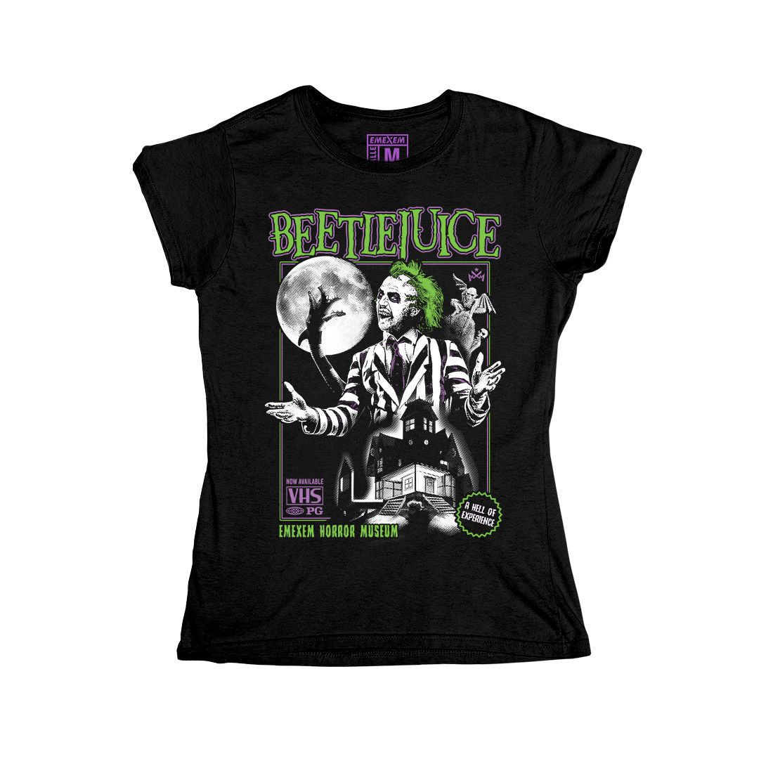 Remera Entallada Beetlejuice