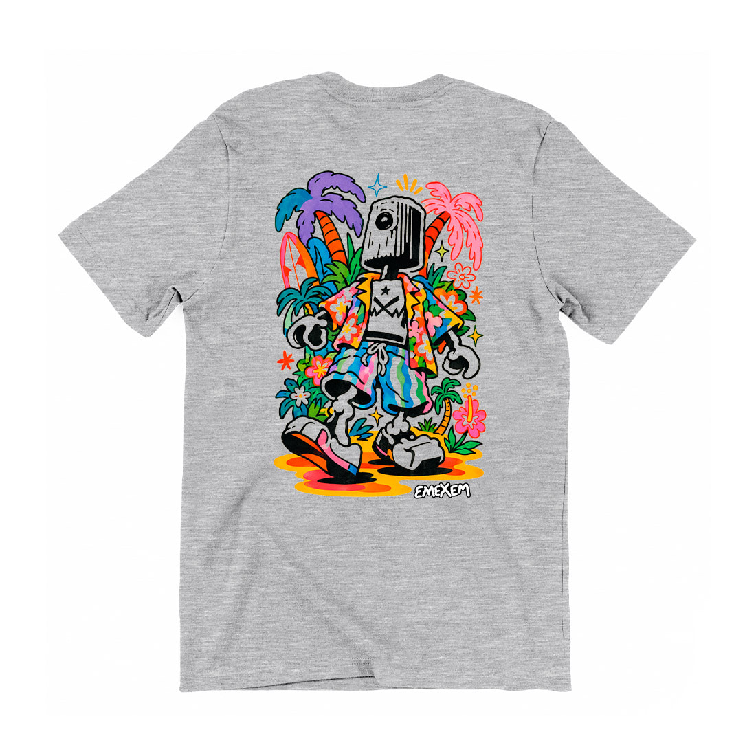 Remera Emexemito Colors - Frente y Espalda