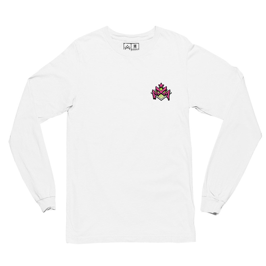 Remera manga larga - Emexem Rhombus (Frente y espalda)